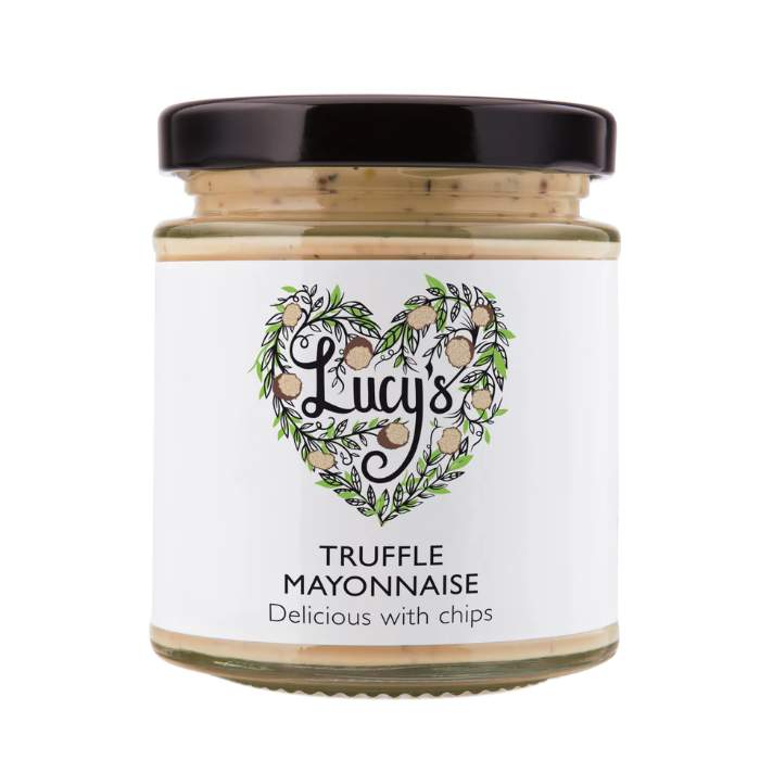 Lucy's Dressings - Truffle Mayonnaise Jar, 175g  Pack of 6