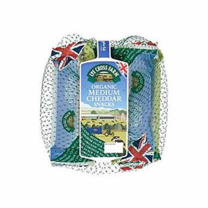 Lye Cross Farm - Organic Cheddar Snacks, 5x20g | Pack of 12