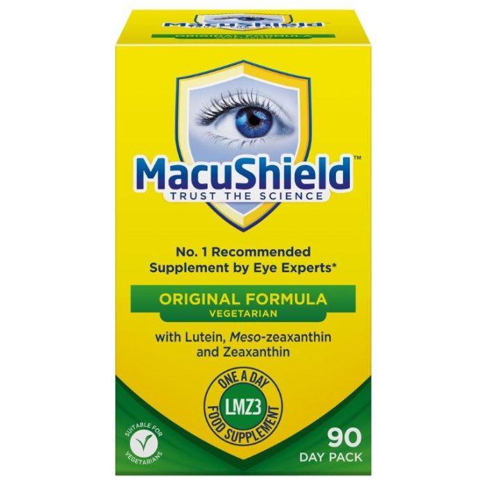 MacuShield - Original+ Vegetarian, 90 Capsules