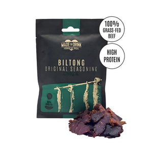 Made For Drink - 100% Grass Fed Irish Beef Biltong, 30g | Pack of 14