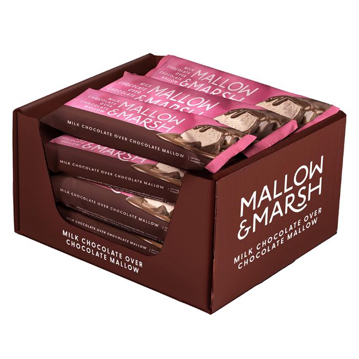 Mallow & Marsh - Double Choc Marshmallow, 35g - Pack of 12