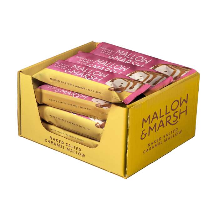 Mallow & Marsh - Salted Caramel Marshmallow, 35g - Pack of 12