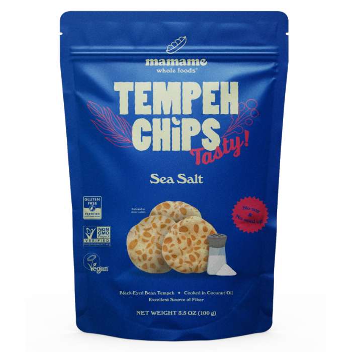 Mamame - Tempeh Chips Sea Salt, 100g