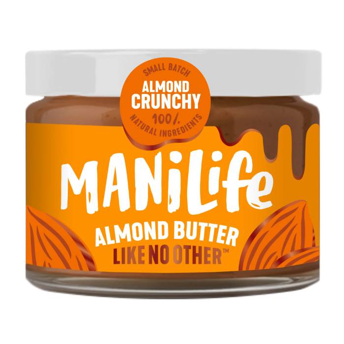 ManiLife - Crunchy Almond Butter, 160g