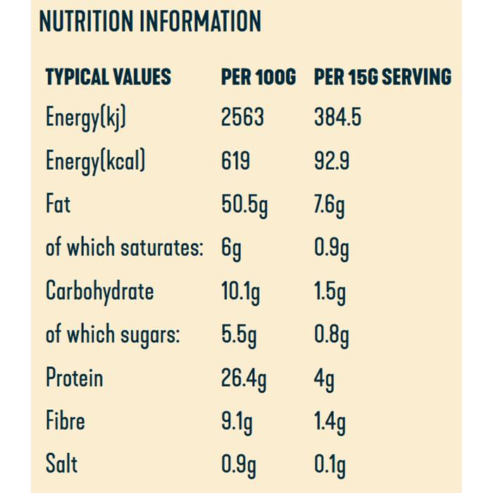 ManiLife - Deep Roast Crunchy Peanut Butter, 275g - Back