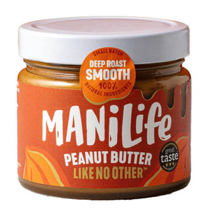 ManiLife - Deep Roast Smooth Peanut Butter | Multiple Sizes