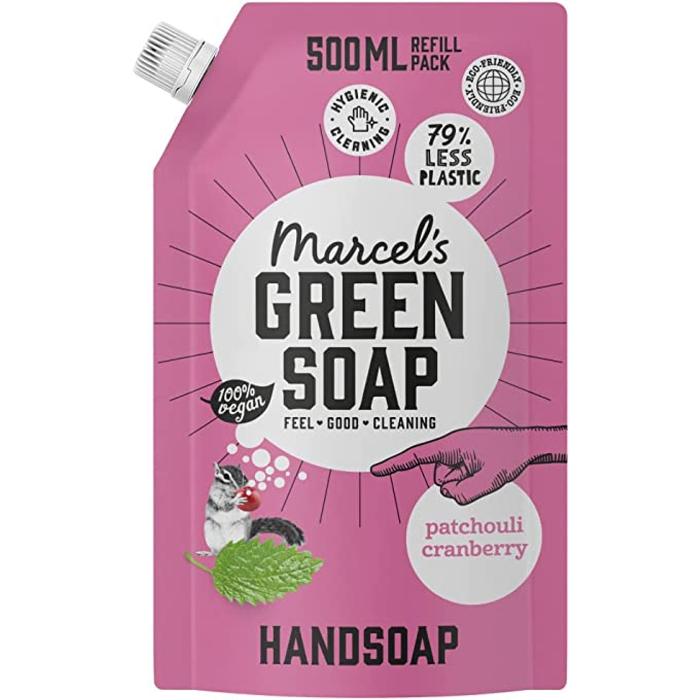 Marcels Green Soap - Patchouli Cranberry Refill, 500ml