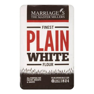 Marriages - Plain White Flour Organic, 1kg | Pack of 6