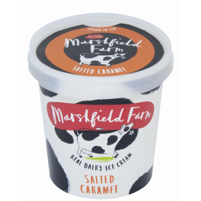 Marshfield - Salted Caramel Mini Tub, 125ml