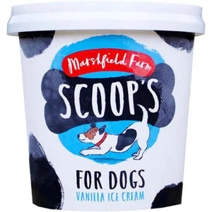 Marshfield - Scoops Dog Ice Cream, 125ml | Pack of 24 | Multiple Flavours