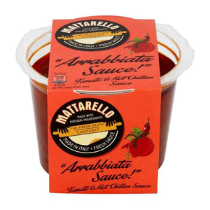 Mattarello - Fresh Tomato Chilli Arrabiatta Sauce, 230g | Pack of 6