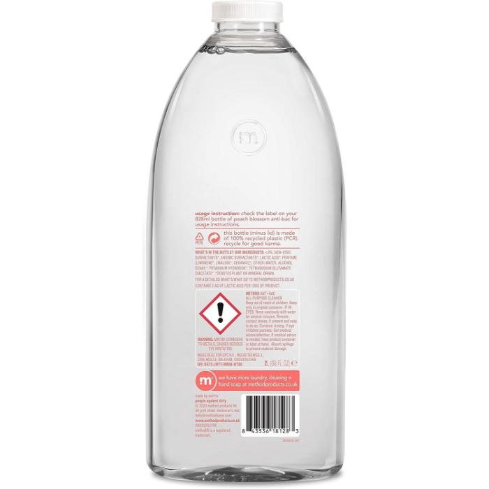 Method - Antibac Peach Refill, 2L - back