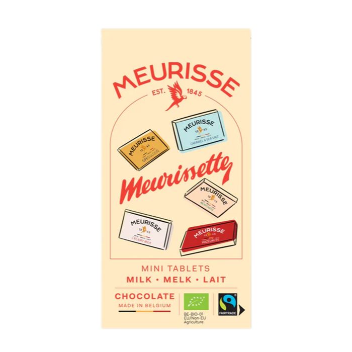 Meurisse - Meurissette Milk Selection, 100g  Pack of 14