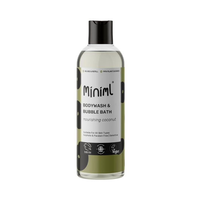 Miniml - Coconut Bodywash & Bath, 400ml  Pack of 6