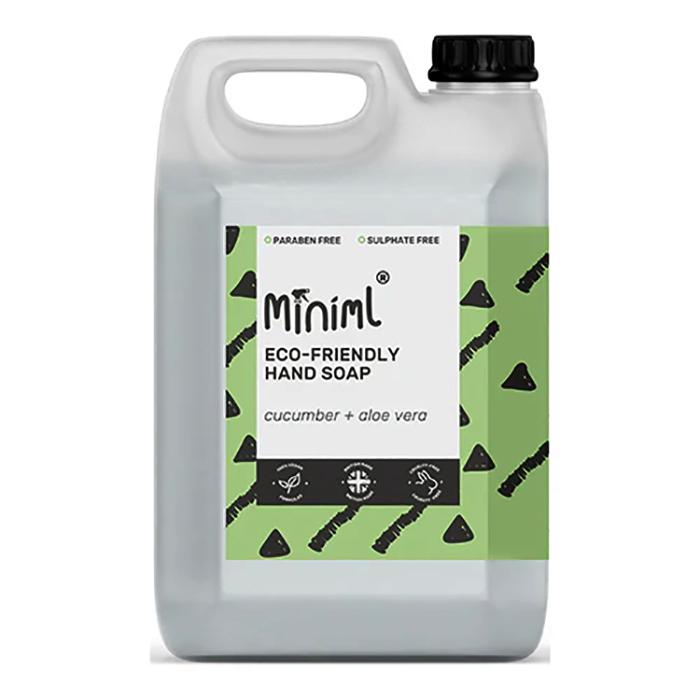 Miniml - Hand Soap Cucumber & Aloe Vera, 5L - Pack of 4