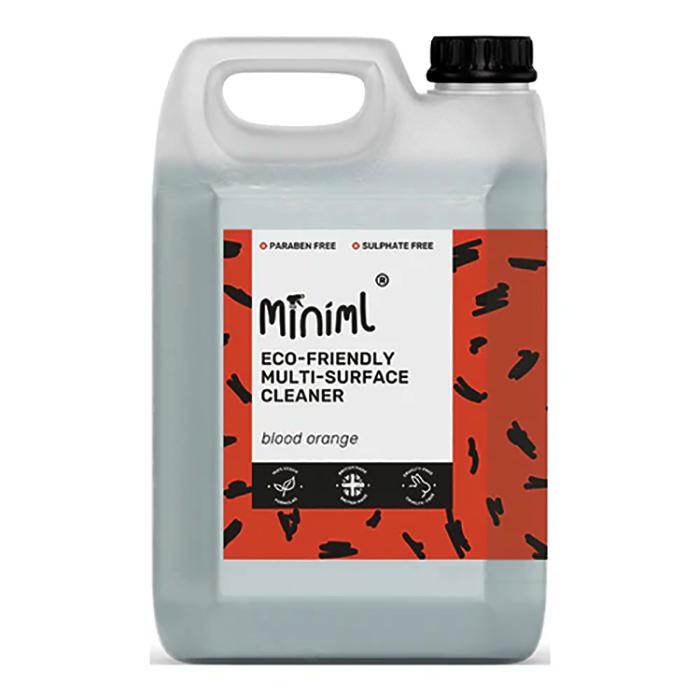 Miniml - Multi-Surface Cleaner Blood Orange, 5L - Pack of 4