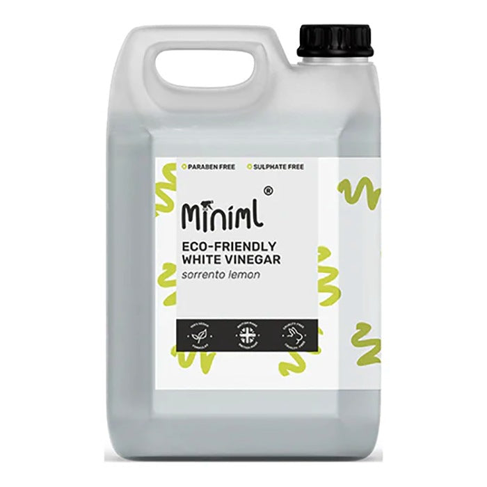 Miniml - White Vinegar Sorrento Lemon, 5L - Pack of 4