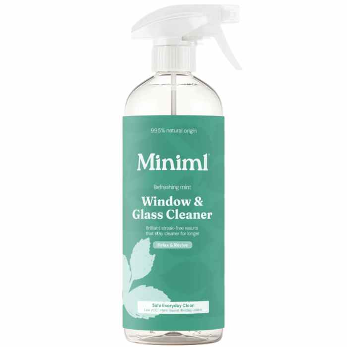 Miniml - Window & Glass Cleaner Mint, 750ml  Pack of 6