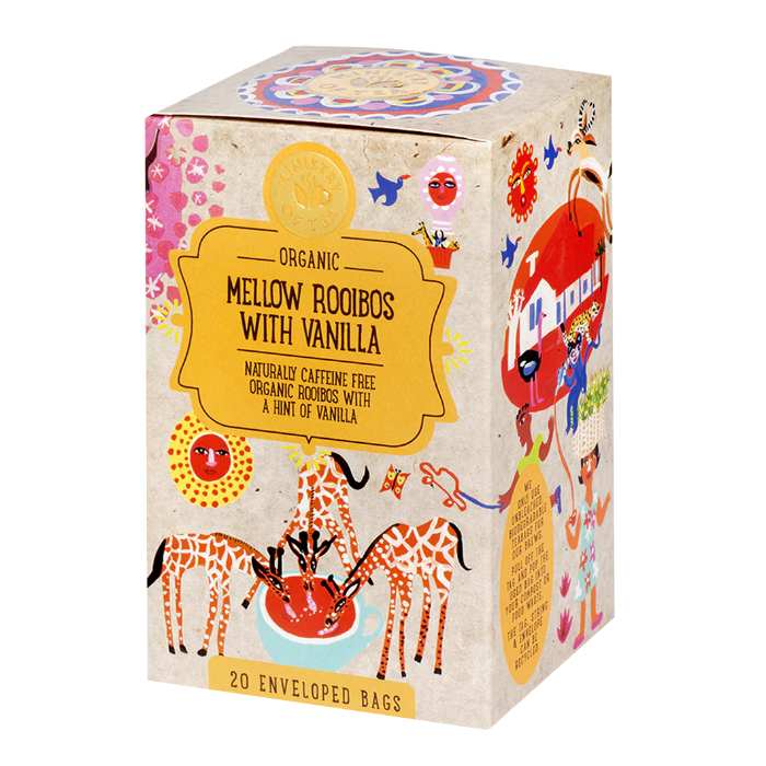 Ministry of Tea - Organic Mellow Rooibos with Vanilla, 20 Bags