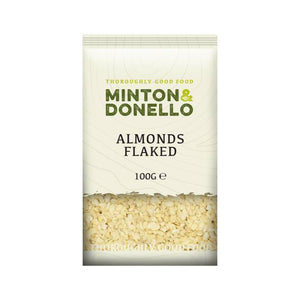 Minton & Donello - Almonds Flaked | Pack of 6 | Multiple Sizes