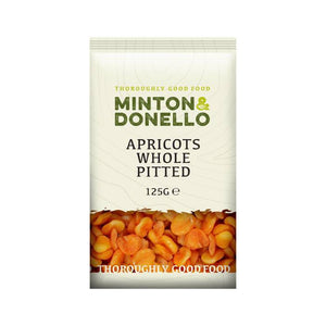 Minton & Donello - Apricots Whole Pitted | Pack of 6 | Multiple Sizes