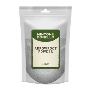 Minton & Donello - Arrowroot Powder, 40g | Pack of 10