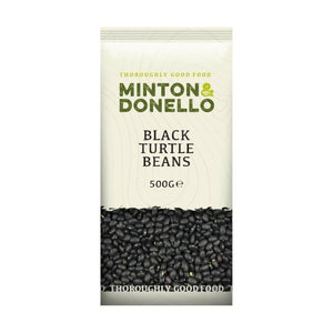 Minton & Donello - Black Turtle Beans, 500g | Pack of 6