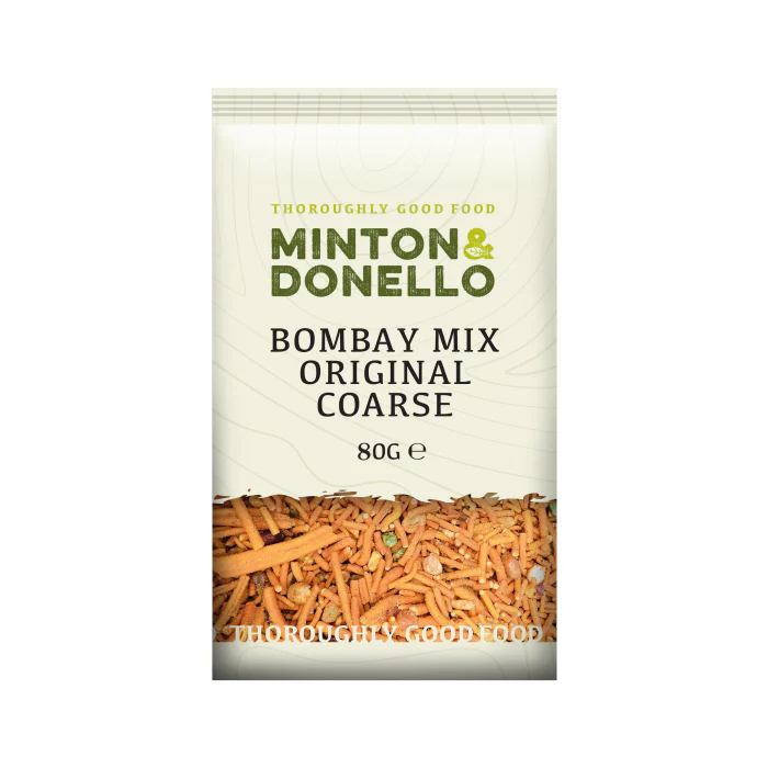 Minton & Donello - Bombay Mix Coarse, 80g  Pack of 6