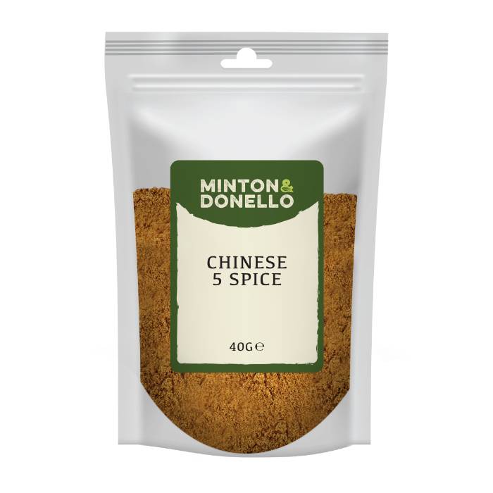 Minton & Donello - Chinese 5 Spice, 40g  Pack of 10