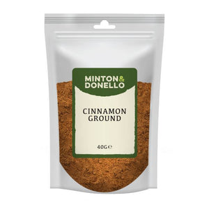 Minton & Donello - Cinnamon Ground, 40g | Pack of 10