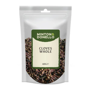 Minton & Donello - Cloves Whole, 40g | Pack of 10