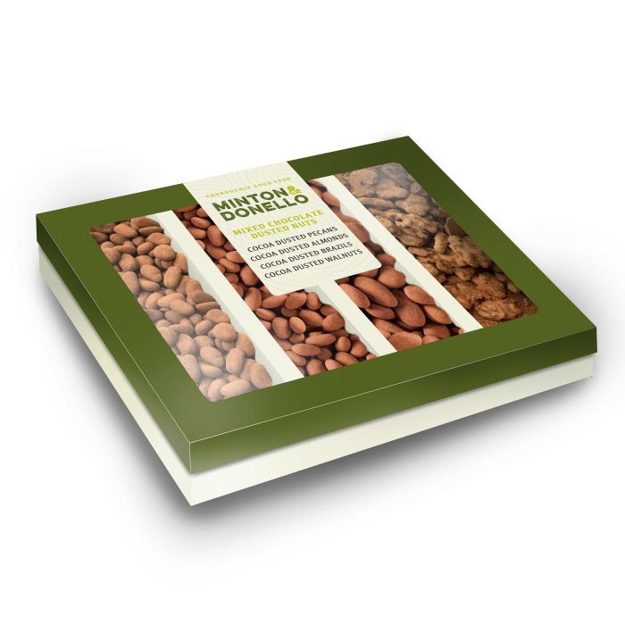 Minton & Donello - Cocoa Dusted Nut Gift Tray, 300g