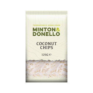 Minton & Donello - Coconut Chips, 125g | Pack of 6