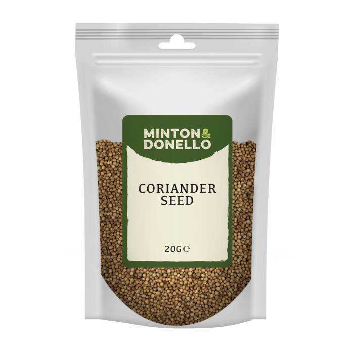 Minton & Donello - Coriander Seed, 20g  Pack of 10