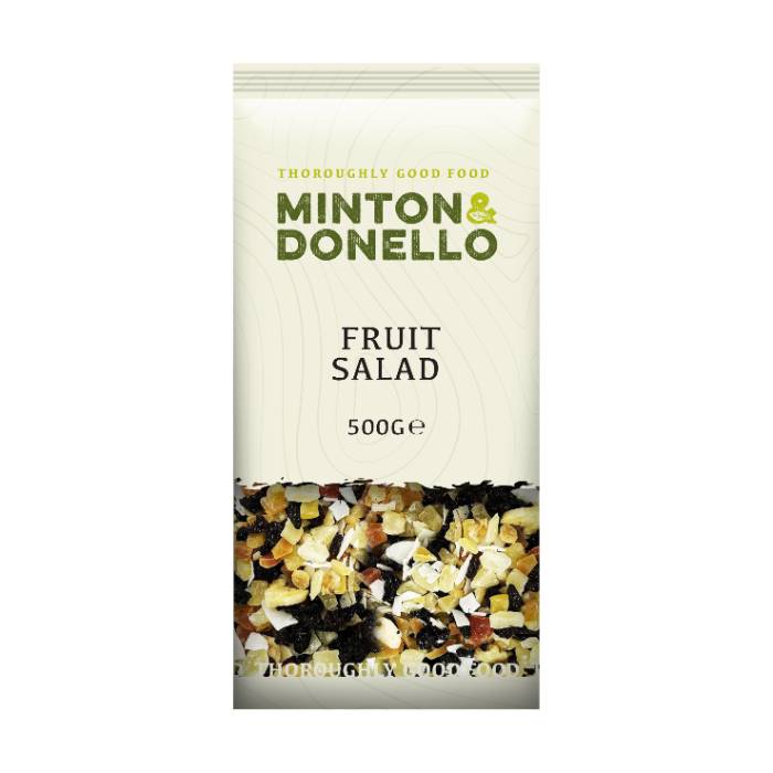 Minton & Donello - Fruit Salad, 500g  Pack of 6