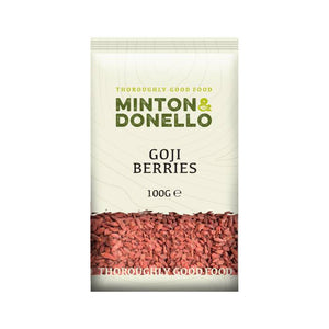 Minton & Donello - Goji Berries, 100g | Pack of 6