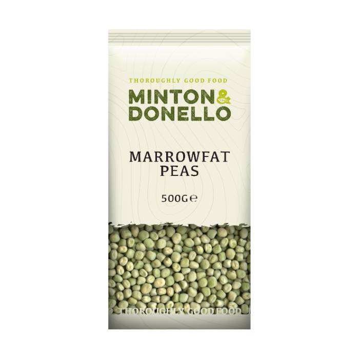 Minton & Donello - Marrowfat Peas, 500g  Pack of 6