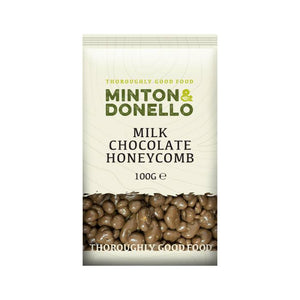 Minton & Donello - Milk Chocolate Honeycomb | Pack of 6 | Multiple Sizes