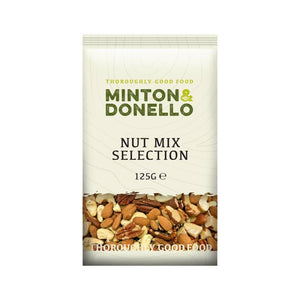 Minton & Donello - Nut Mix Selection | Pack of 6 | Multiple Sizes