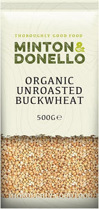 Minton & Donello - Organic Buckwheat Hulled Unroasted, 1000g | Pack of 6