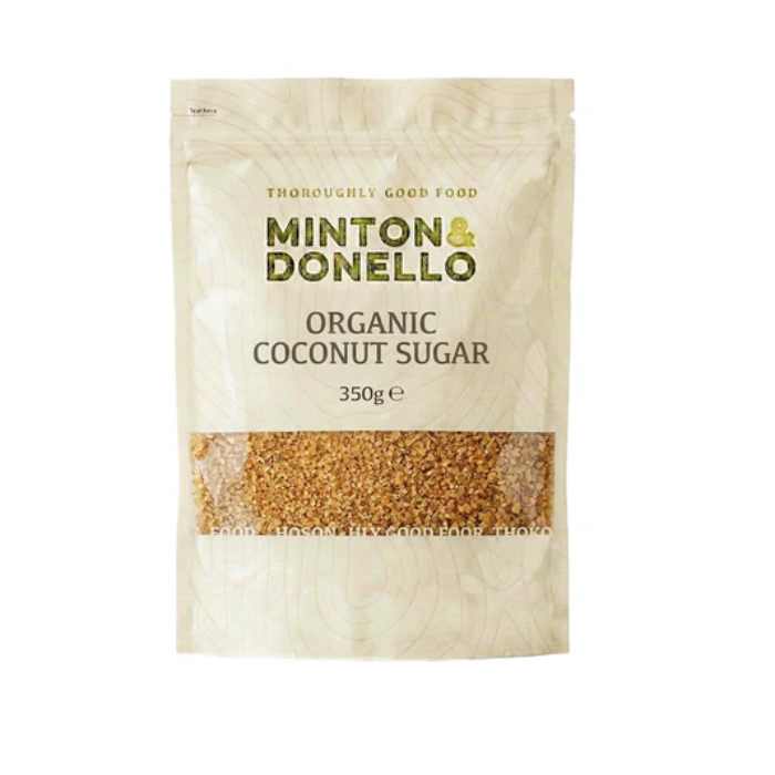 Minton & Donello - Organic Coconut Sugar, 350g  Pack of 6