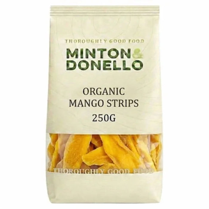 Minton & Donello - Organic Mango, 250g - Pack of 6