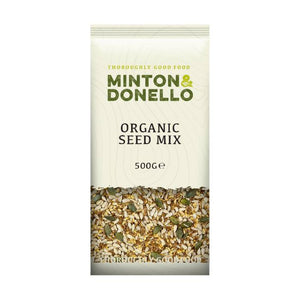 Minton & Donello - Organic Seed Mix, 500g | Pack of 6