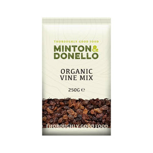 Minton & Donello - Organic Vine Mix, 250g | Pack of 6