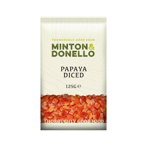 Minton & Donello - Papaya Diced | Pack of 6 | Multiple Sizes