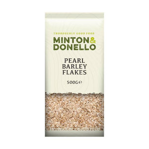 Minton & Donello - Pearl Barley Flakes, 500g | Pack of 6