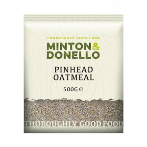 Minton & Donello - Pinhead Oatmeal, 500g | Pack of 6