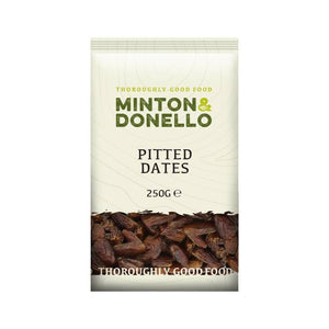 Minton & Donello - Pitted Dates | Pack of 6 | Multiple Sizes