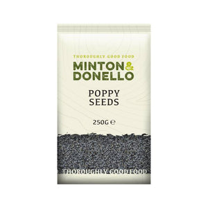 Minton & Donello - Poppy Seed, 250g | Pack of 6