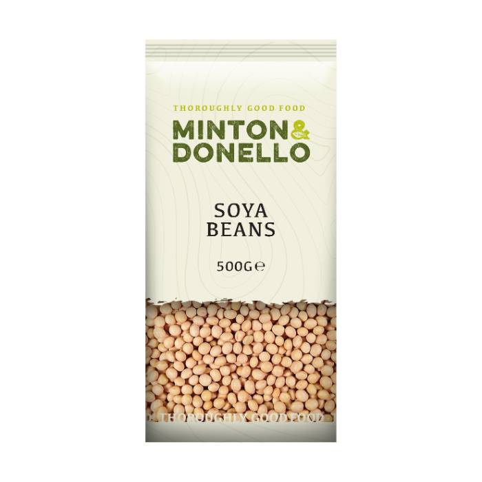 Minton & Donello - Soya Beans, 500g  Pack of 6